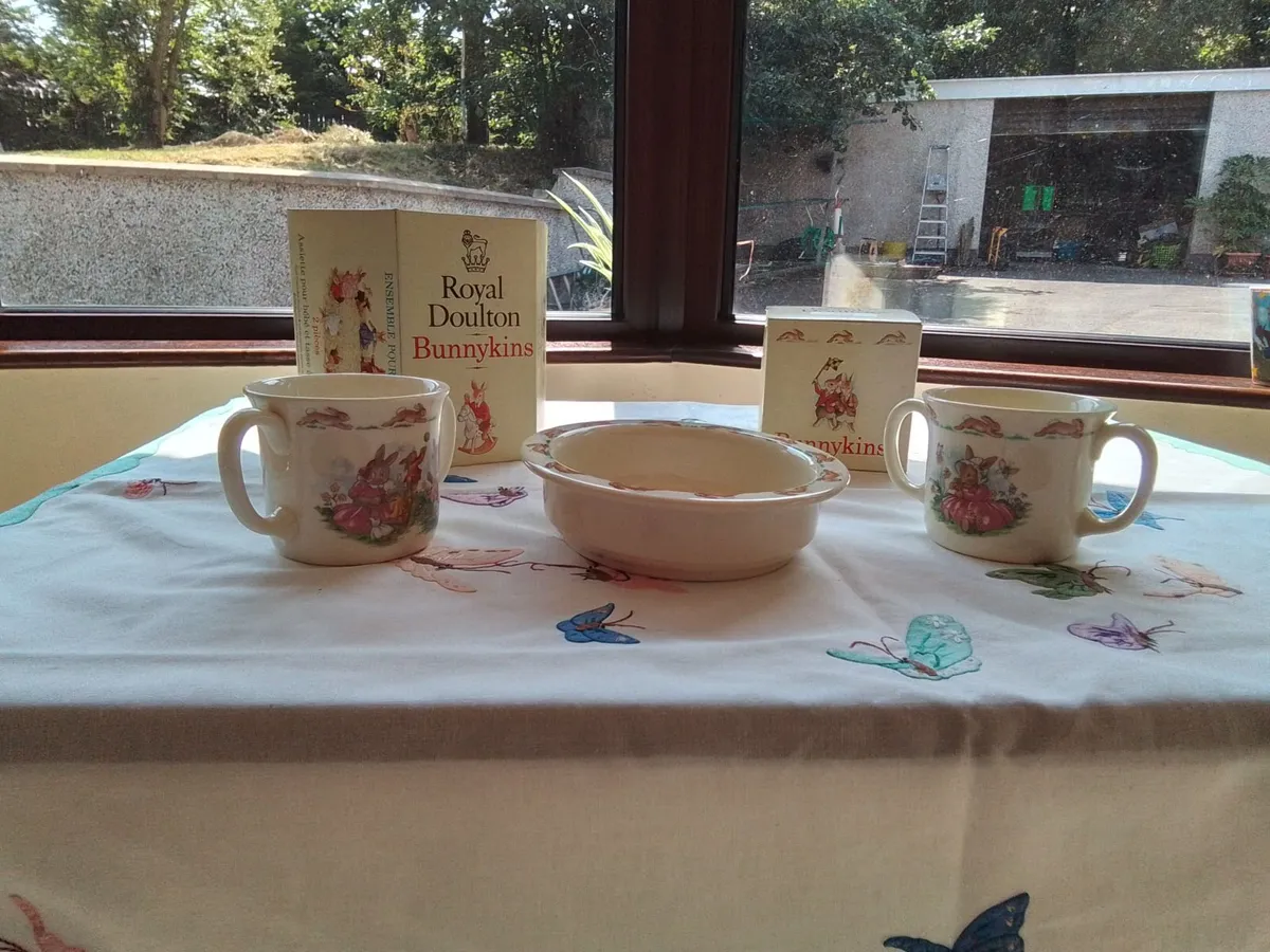 Royal Doulton  Baby mug.  Also set of dish& mug - Image 1