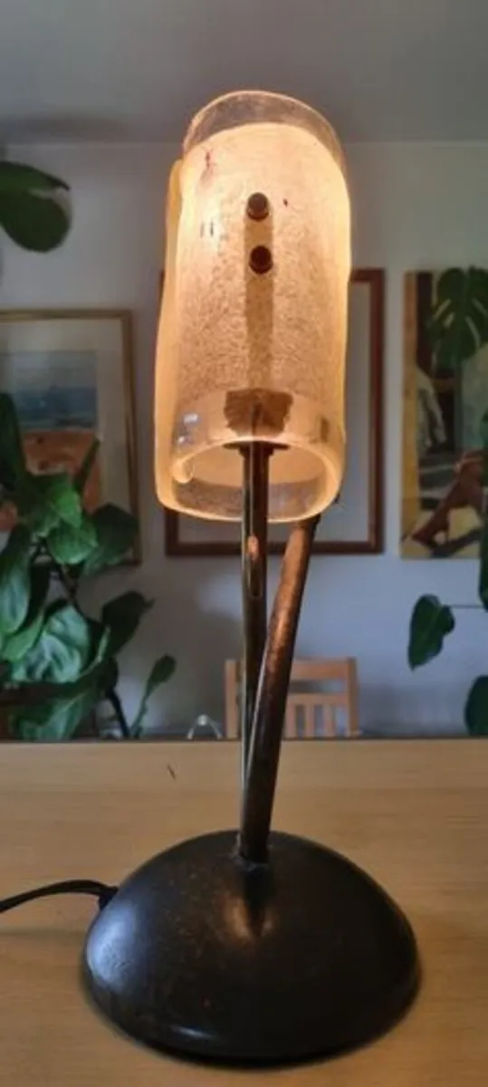 Vintage brass lamp - Paul Neuhaus - Image 4