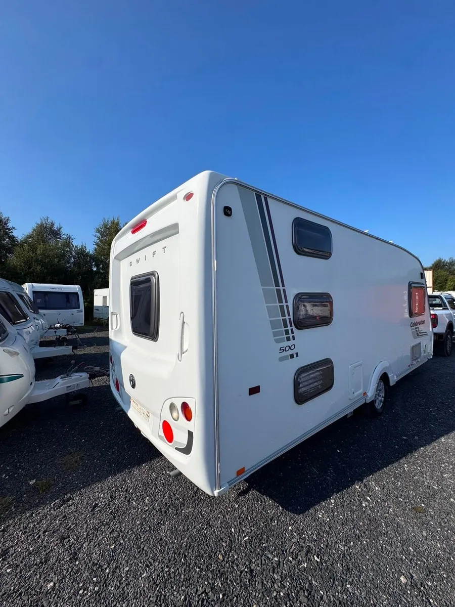 2011 Swift 6 berth triple bunk caravan - Image 2