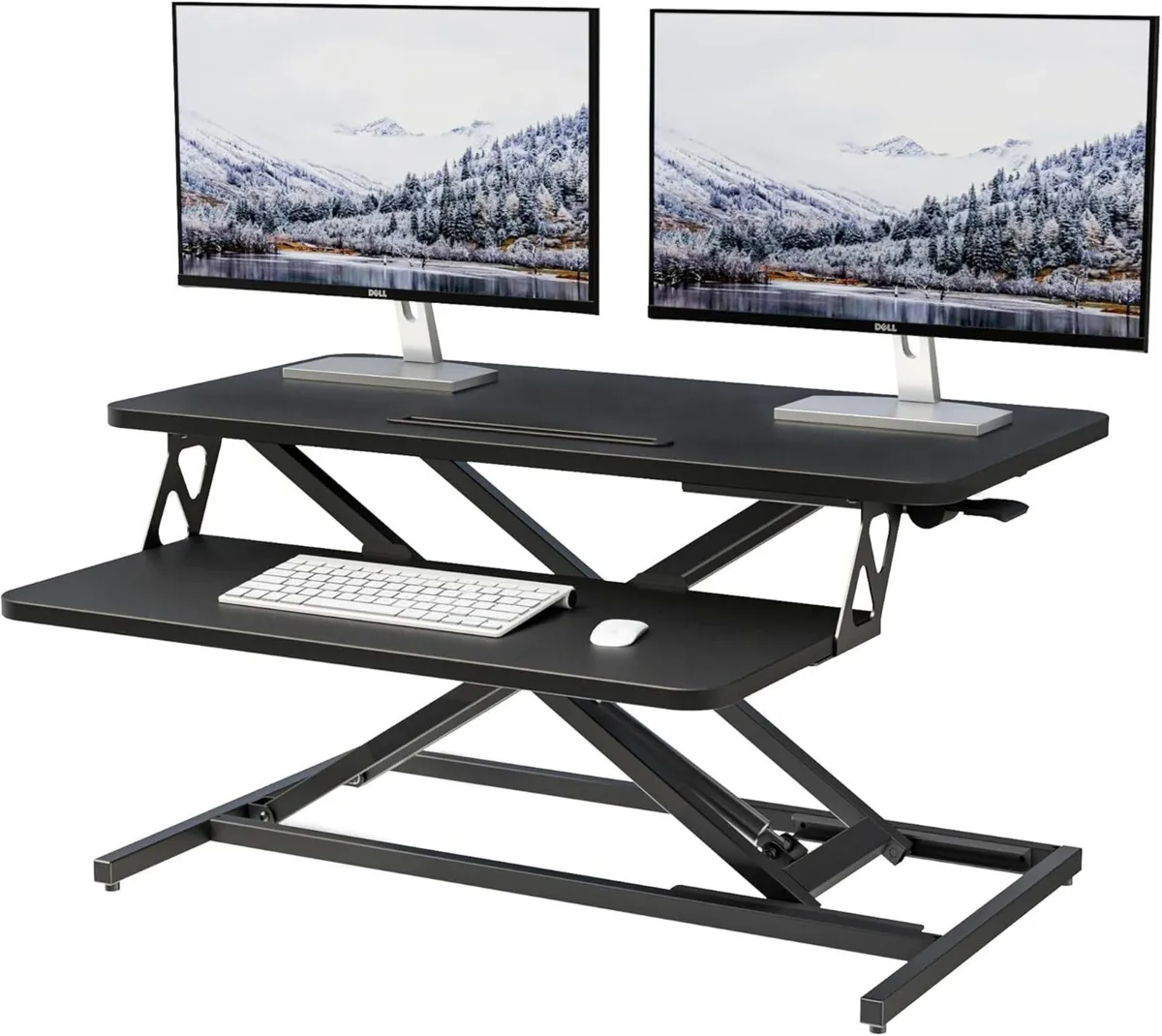 Height Adjustable Standing Desk Converter Wide - Image 1