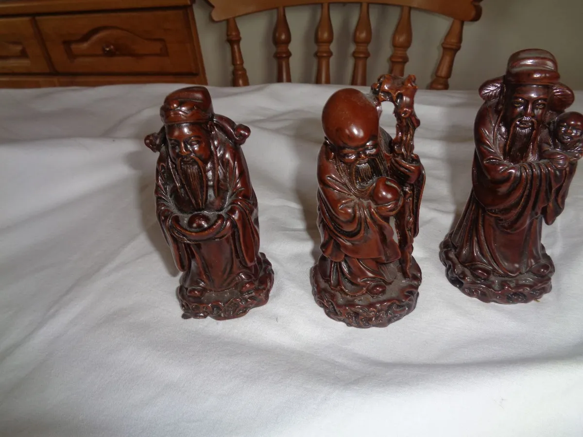 Feng Shui Gods x 3 for Sale - Image 1