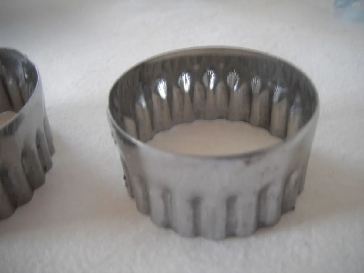 Stainless Steel Cookie/Scones Cutters x 3 for Sale - Image 4