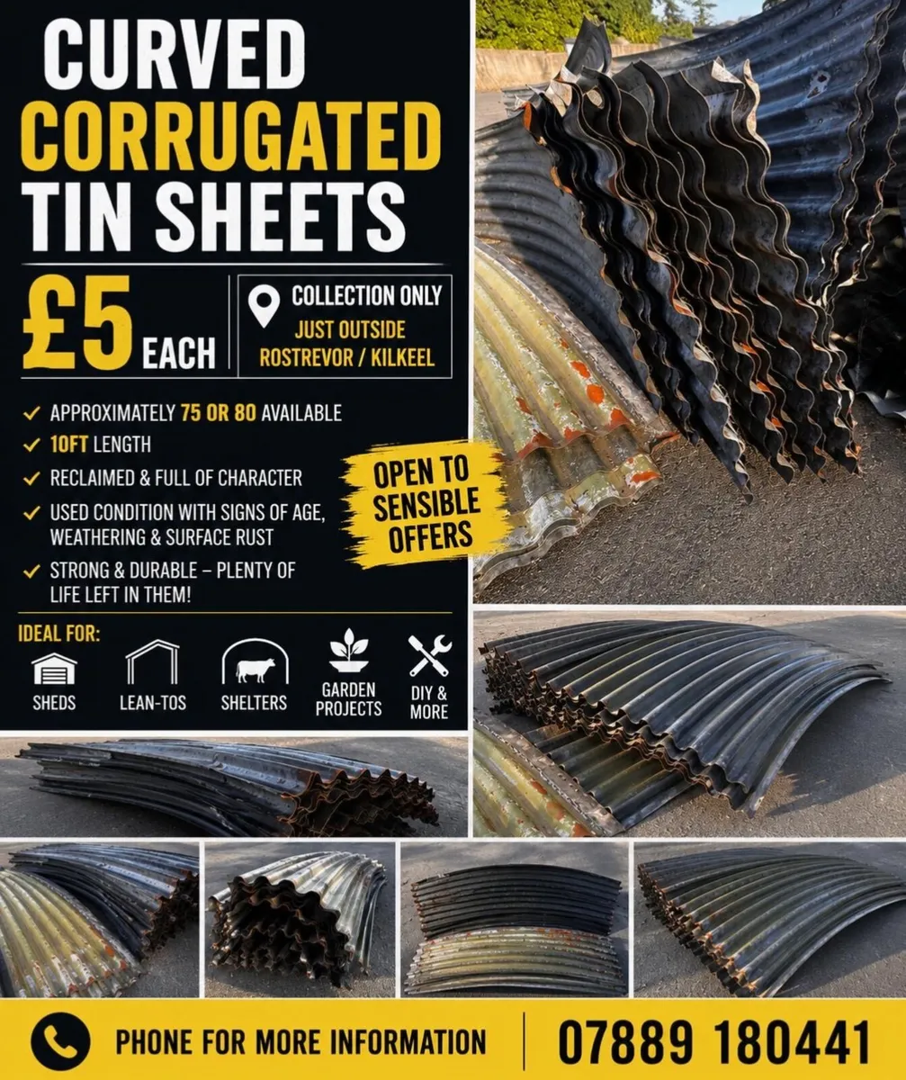Corrugated iron