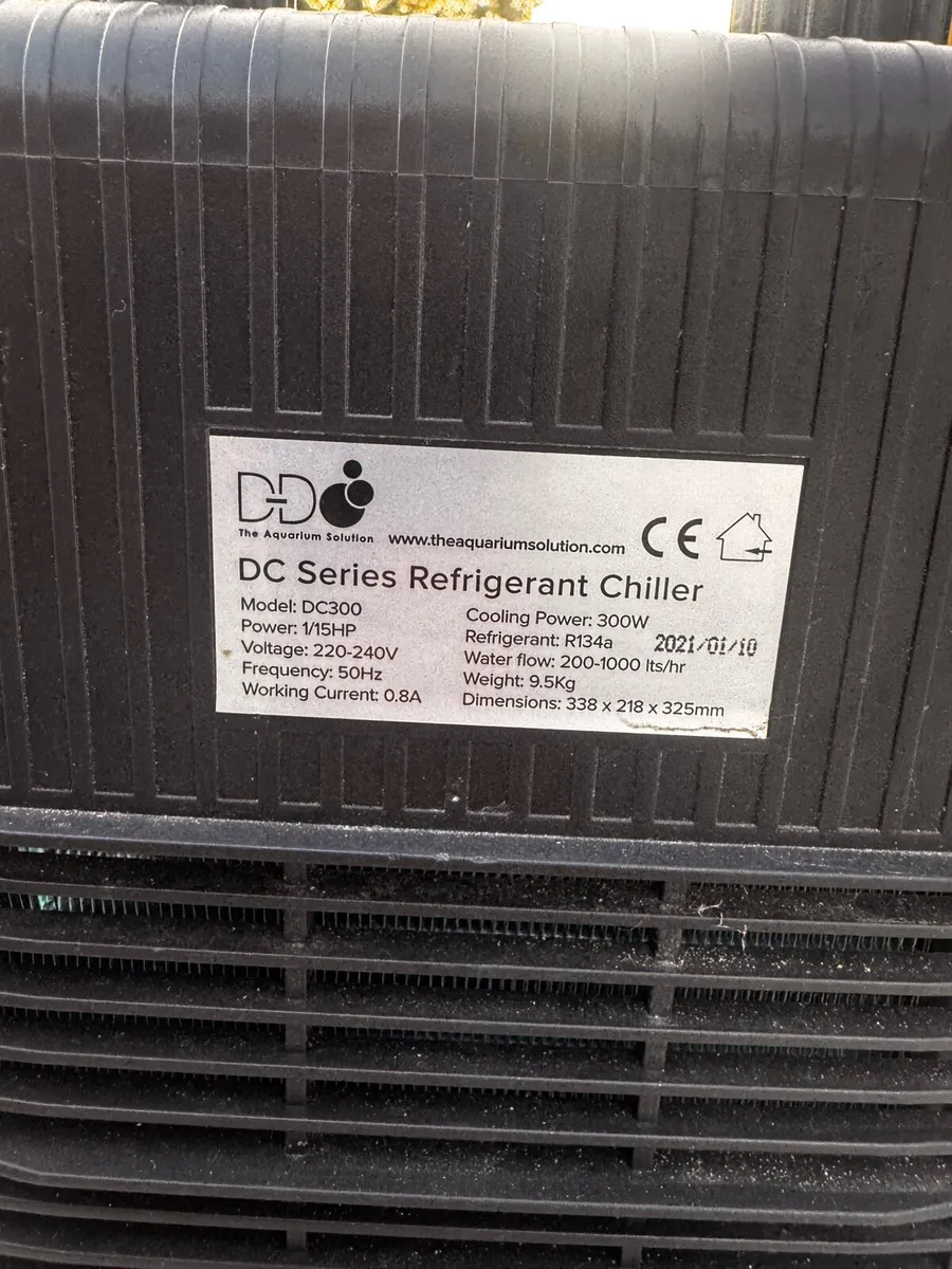 Aquarium DC Series Refrigerant Chiller CD300 - Image 2