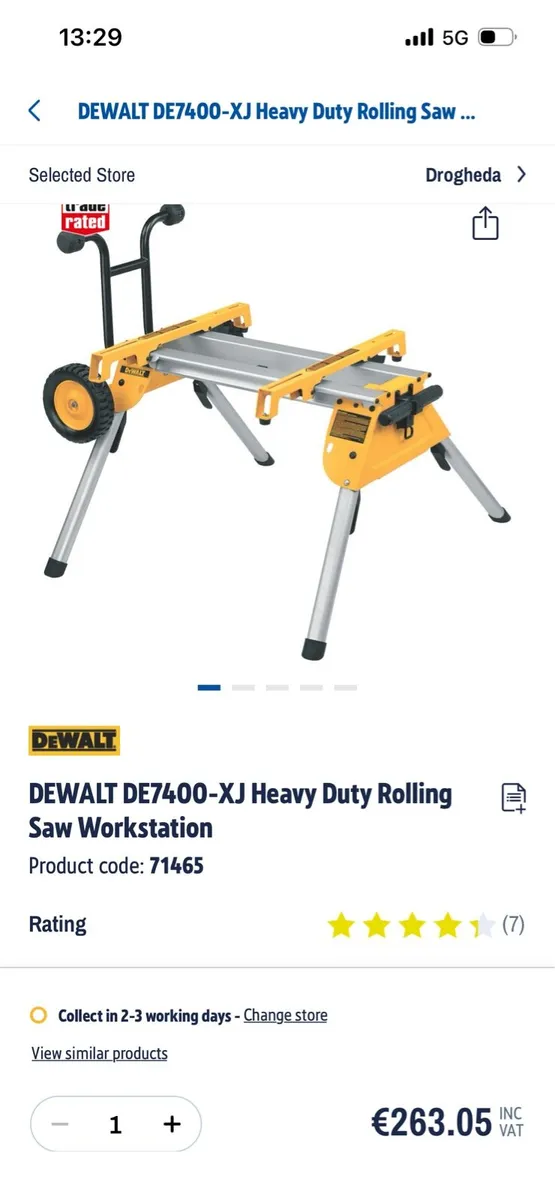 Dewalt table saw - Image 4
