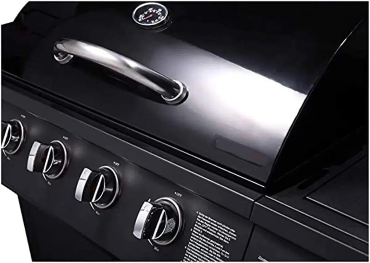 Barbecue Gas Grill 4+1 Burner with Side Burner - Image 2