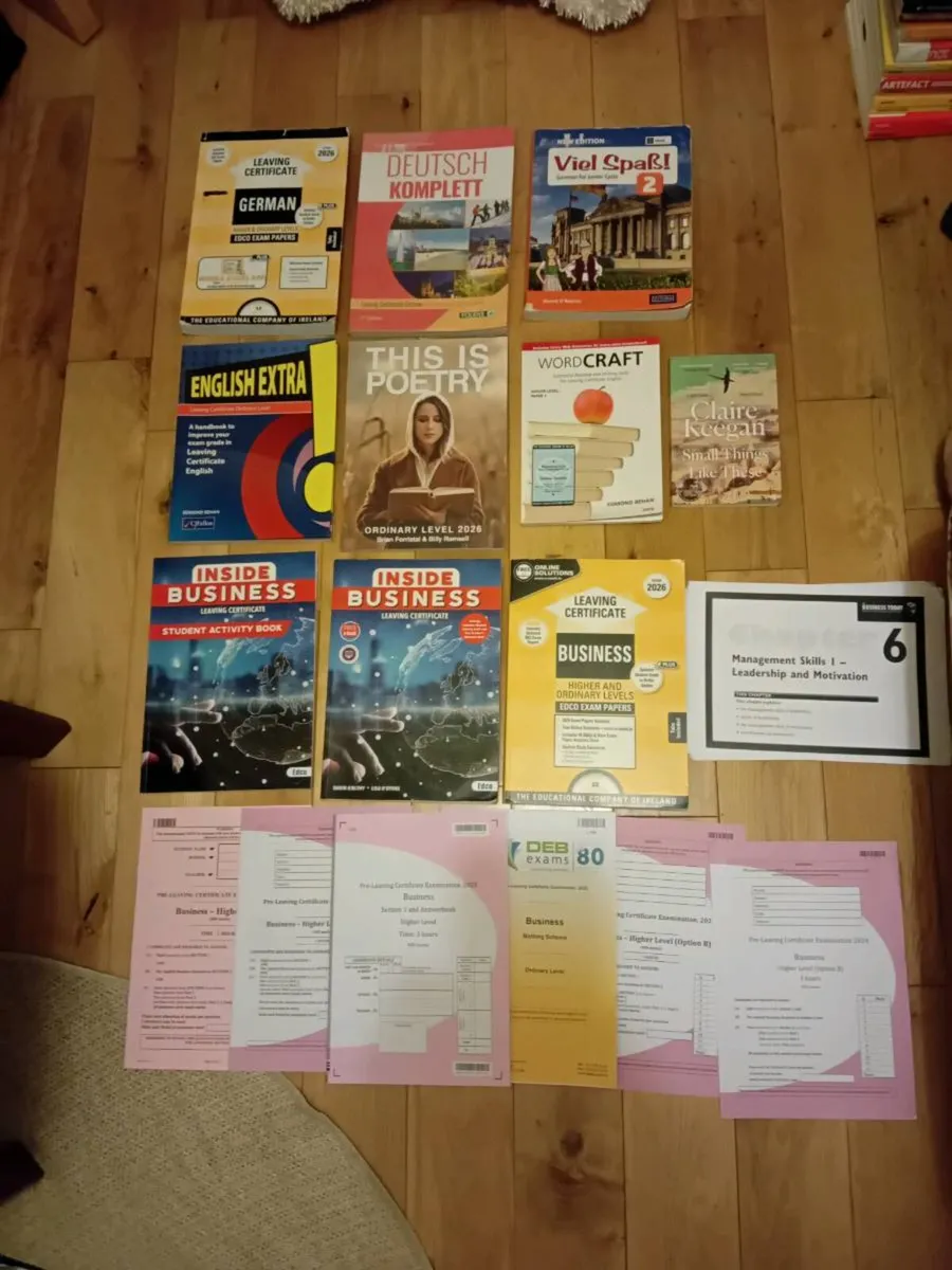 School books leaving cert - Image 1
