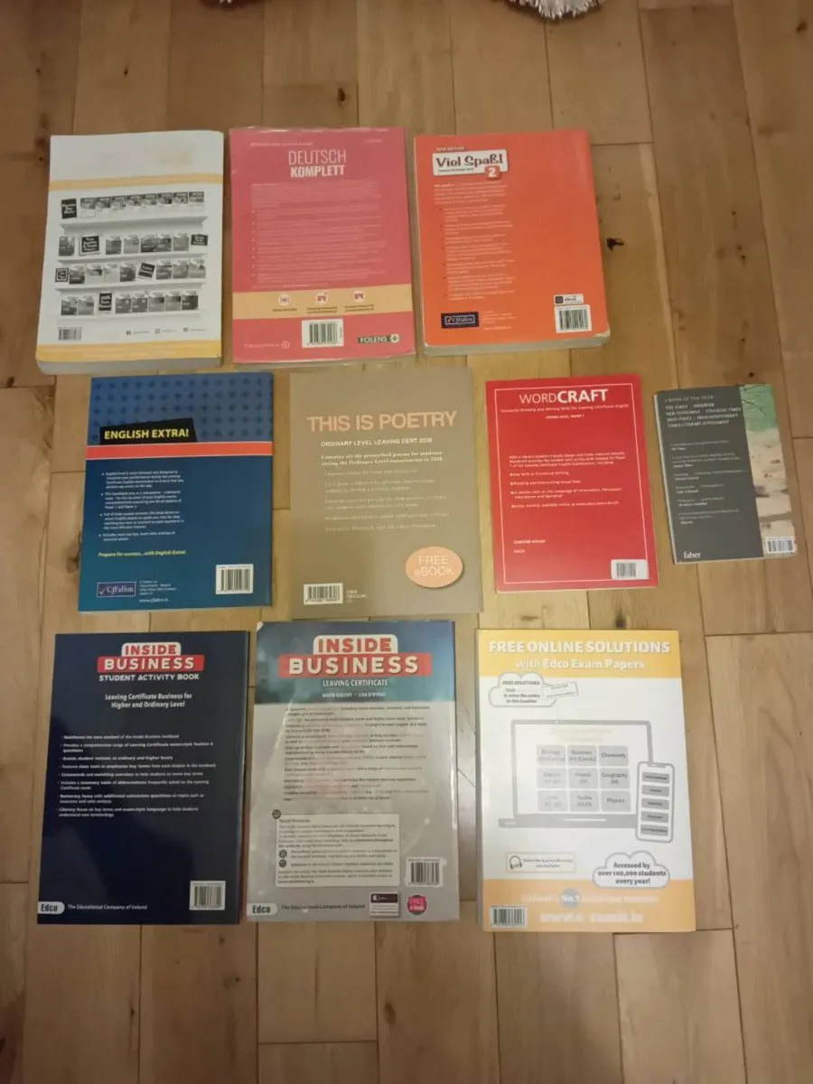 School books leaving cert - Image 4