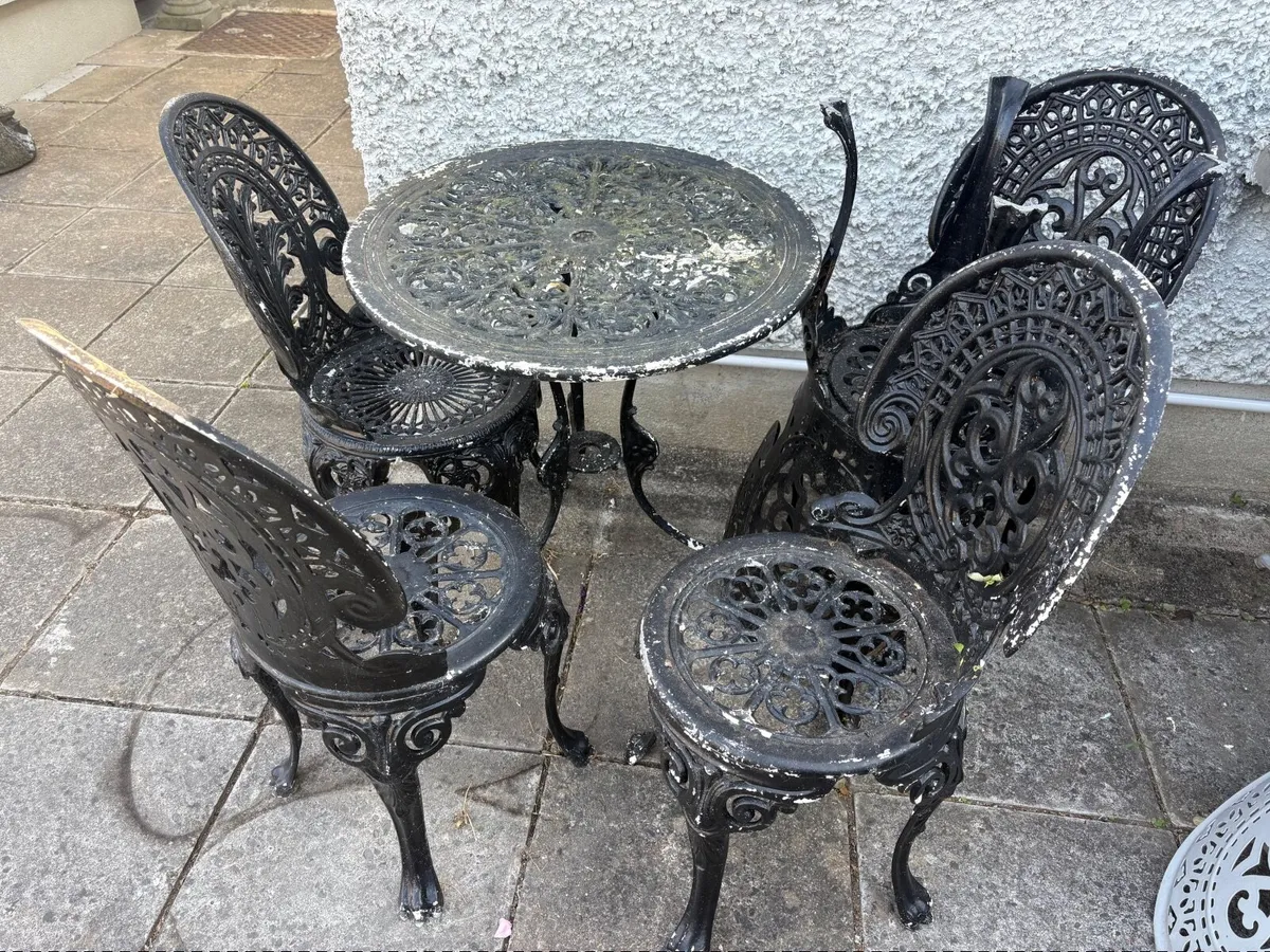 Iron Garden Furniture - Image 3