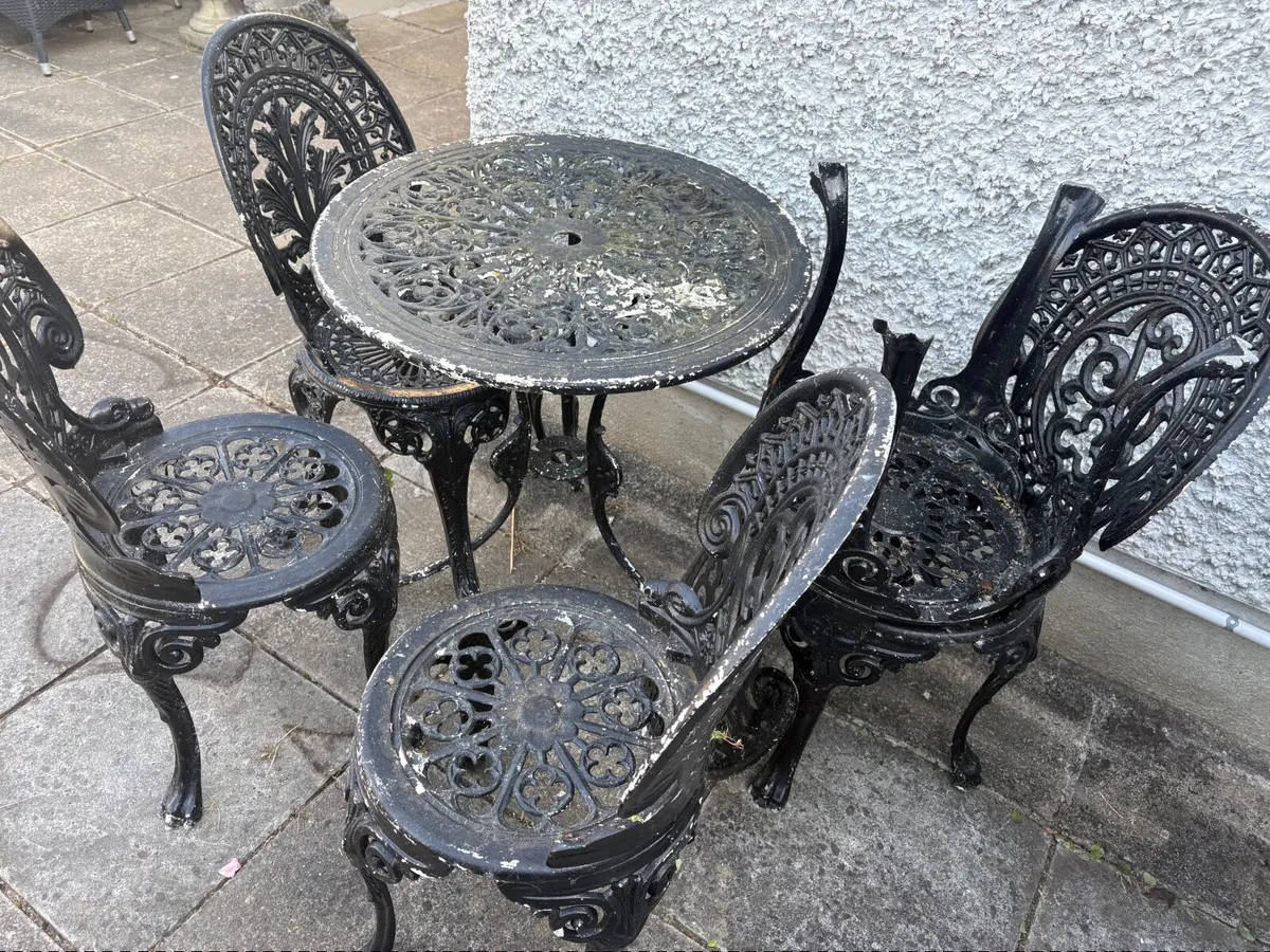 Iron Garden Furniture - Image 1