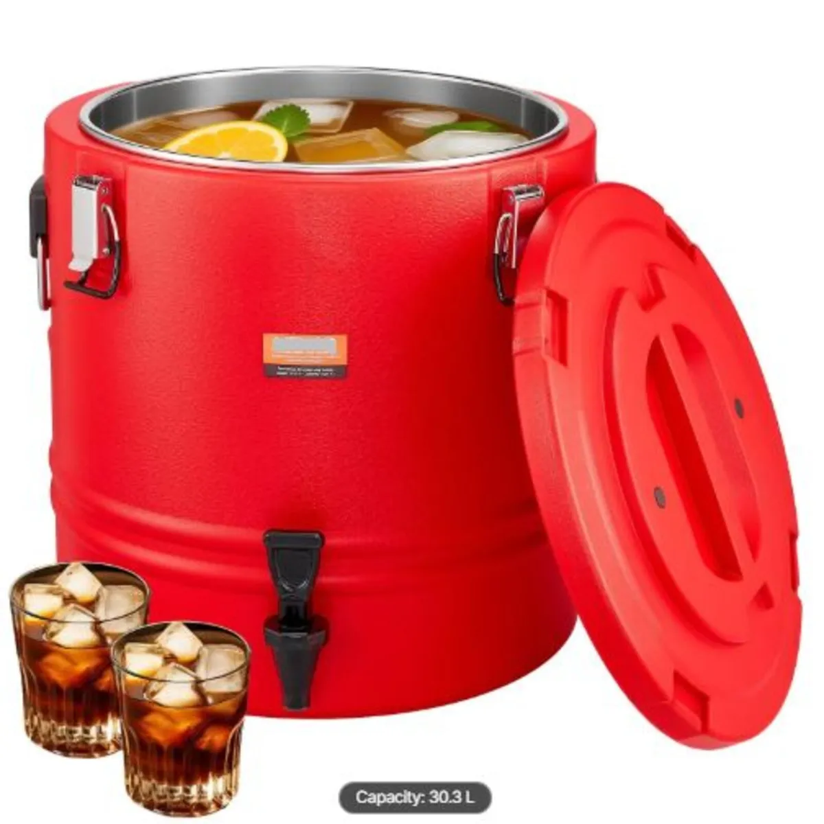 Insulated Beverage Dispenser, 8 Gal/30.3L Thermal - Image 1