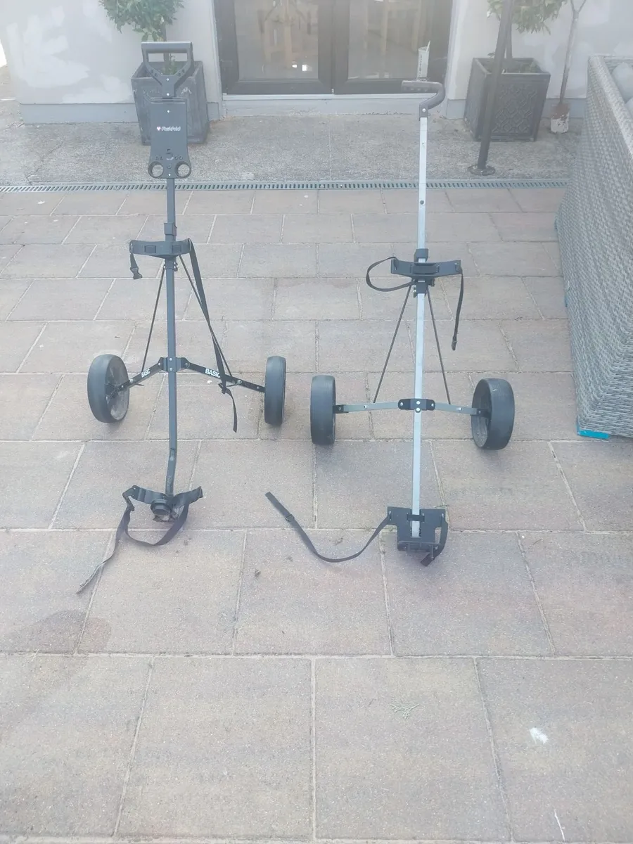 golf trolleys - Image 1