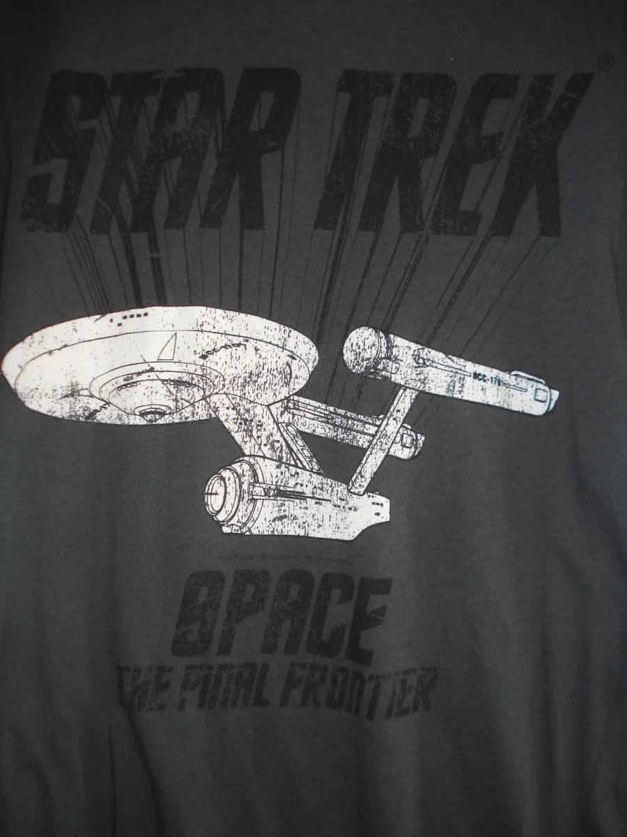 STAR TREK THE FINAL FRONTIER.  T-SHIRT , SMALL. - Image 2