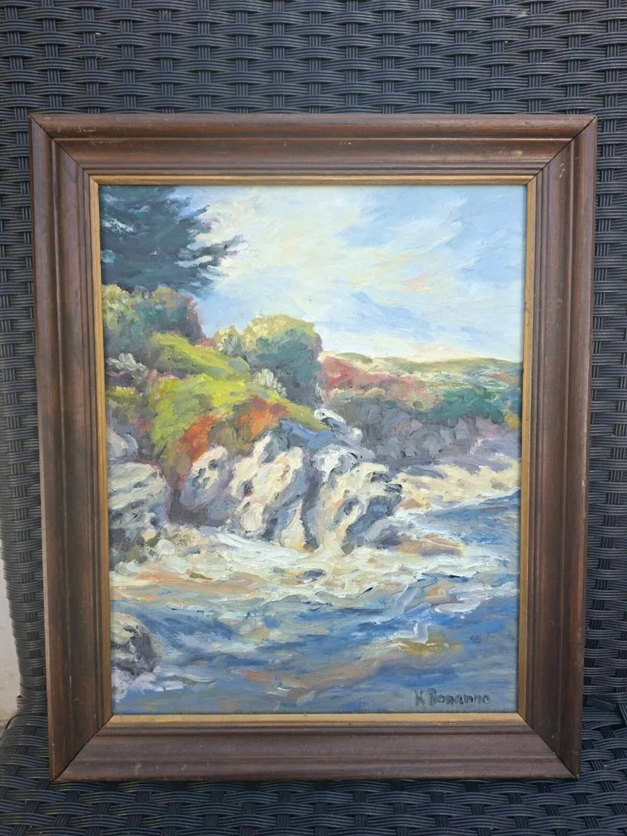 Stunning Original Impressionist Painting signed - Image 1