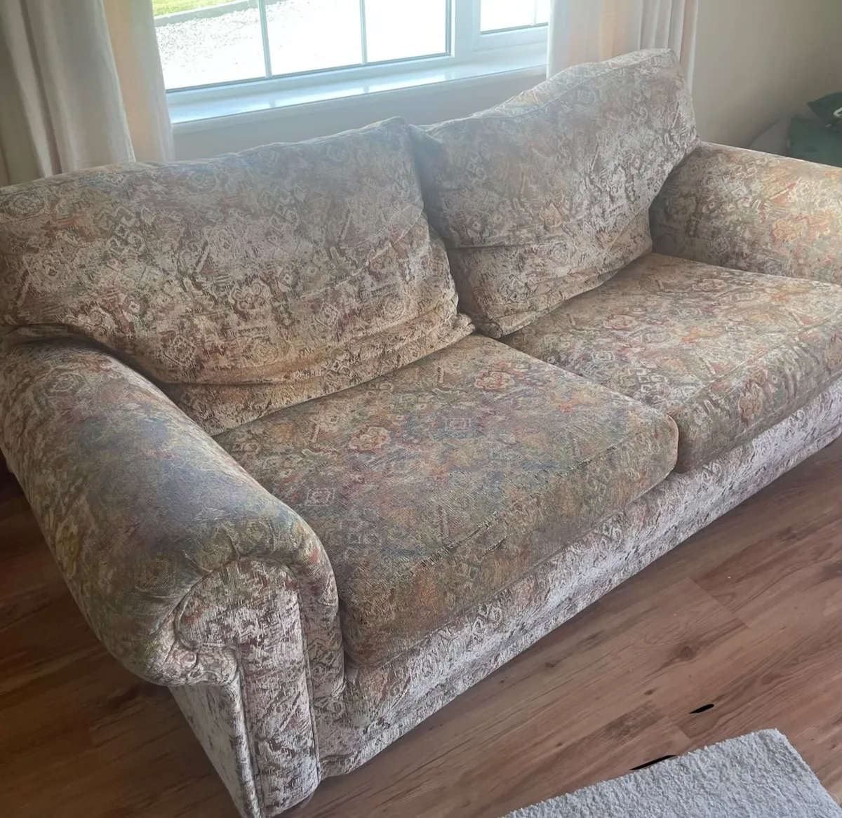 Irish made 3 piece suite - Image 1