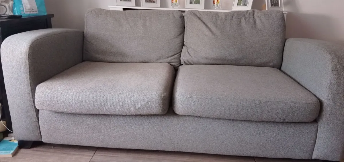 Grey 3 Seater sofa