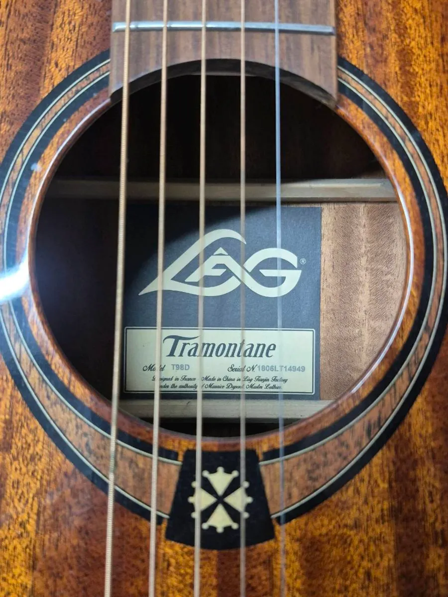 LAG T98D Tramontane Acoustic Guitar - Image 1