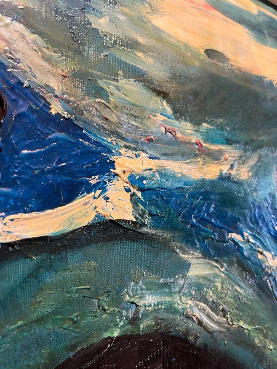 Vintage oil panting - Image 2