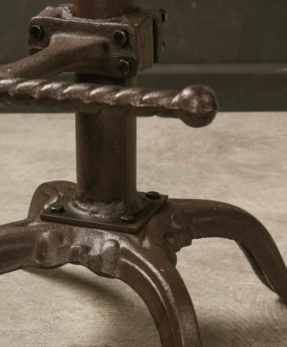 NEW Tractor Style Cast Iron Kitchen Bar Stool - Image 4
