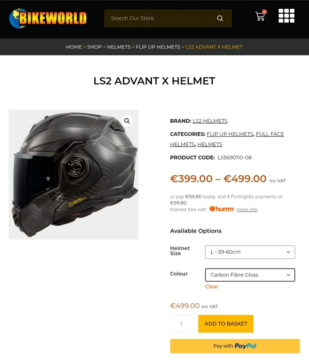 LS2 Advant X Carbon - Image 2