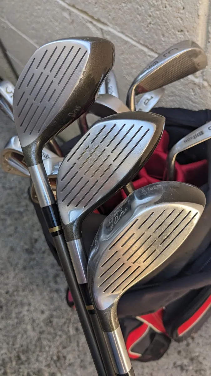 Wilson Irons,Cobra Woods Nike Golf Bag. - Image 4