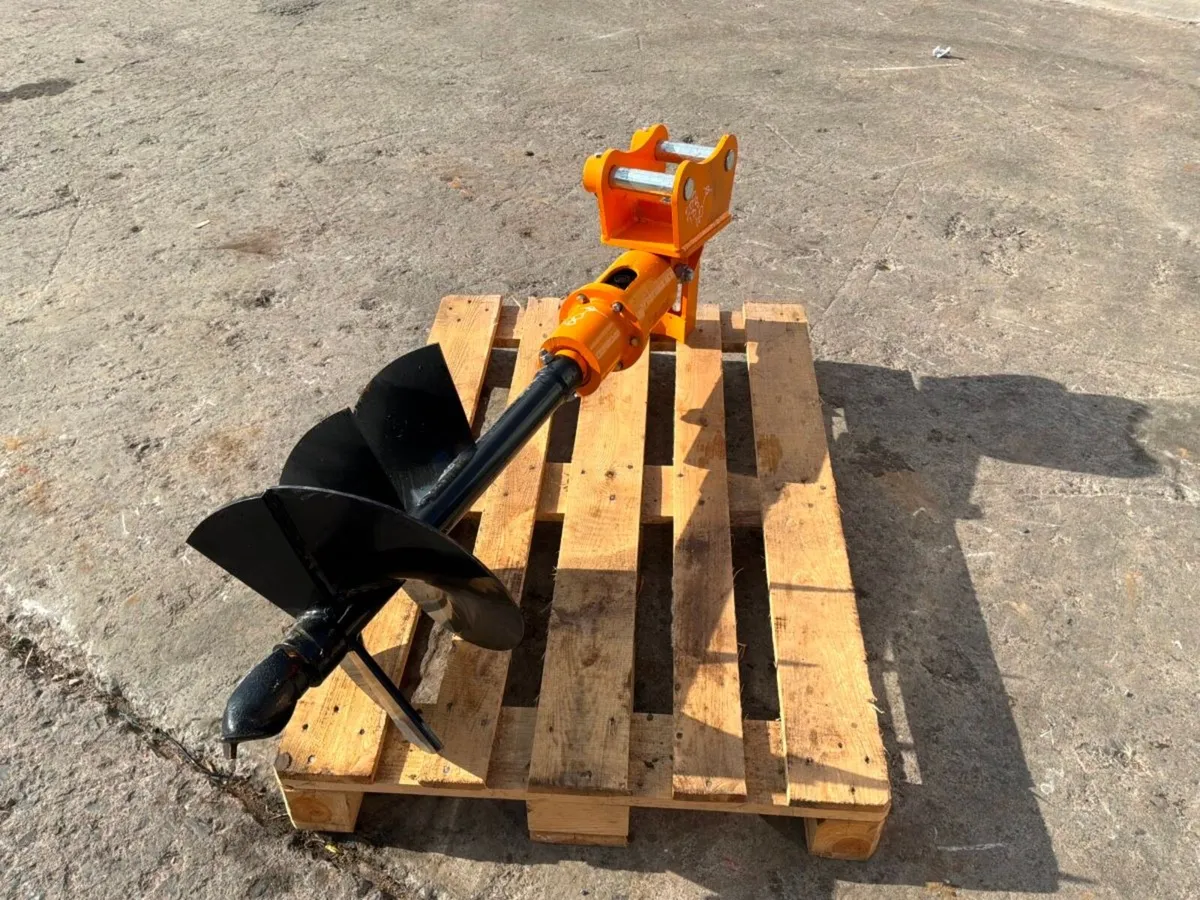New / unused 16" auger / earth drill....40mm pins. - Image 4