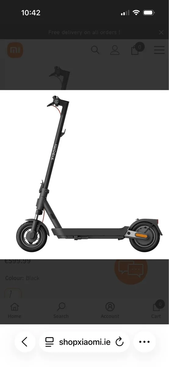 Xiaomi e-scooter