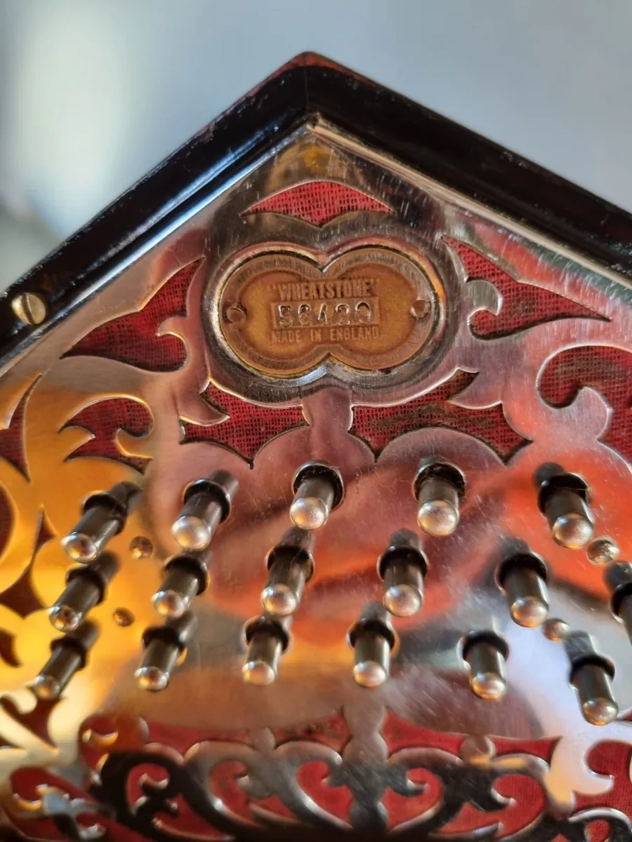 40 Key Wheatstone Anglo concertina - Image 4