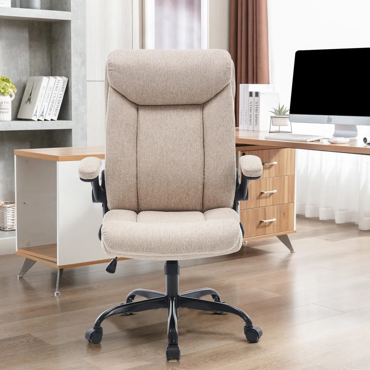 Office Chairs for Home Ergonomic Fabric Desk Chair - Image 2