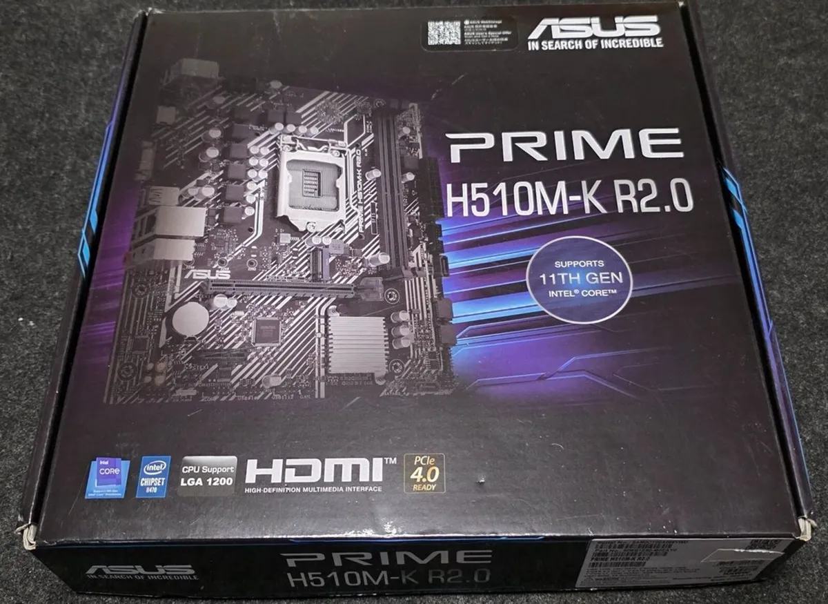 ASUS Motherboard + CPU + RAM + SSD - Image 3