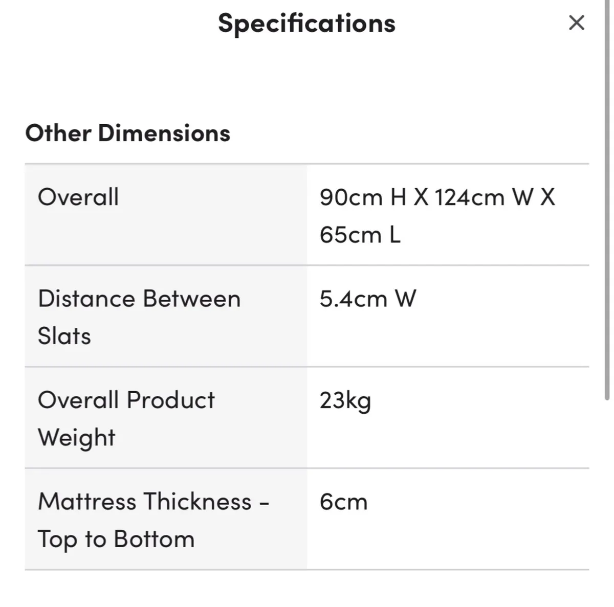 Baby cot - Image 3