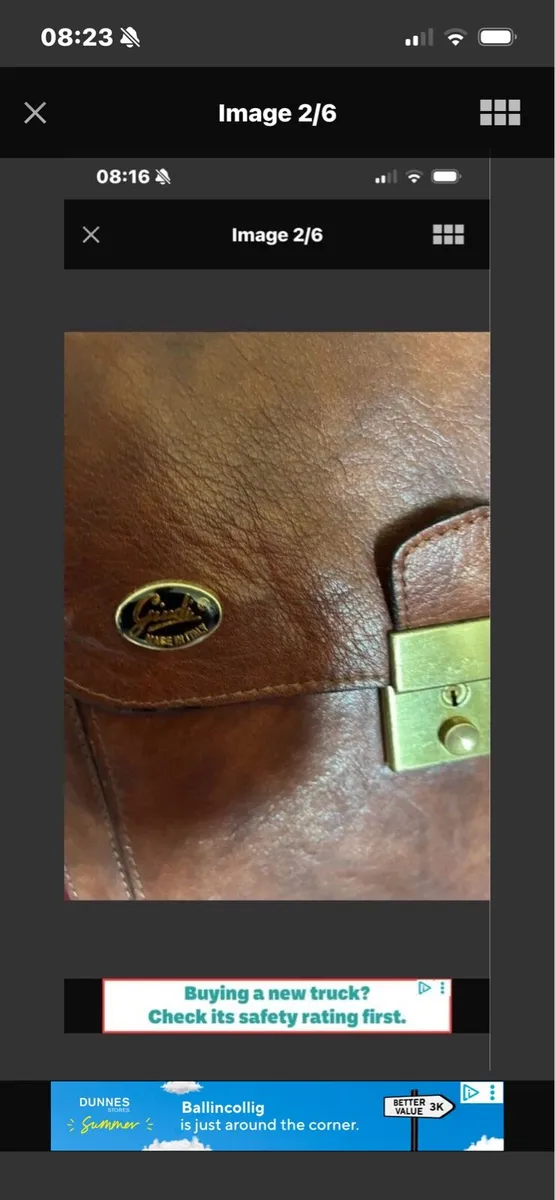 GIUDI Quality Leather Shoulder Bag - Image 2