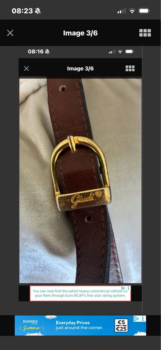 GIUDI Quality Leather Shoulder Bag - Image 3