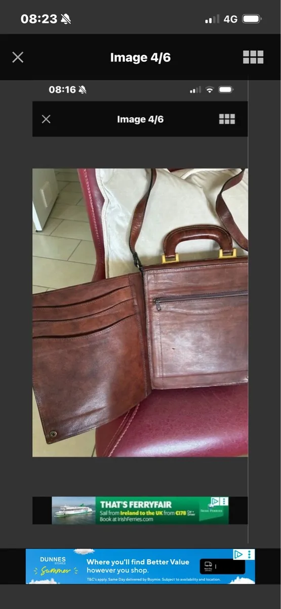 GIUDI Quality Leather Shoulder Bag - Image 4