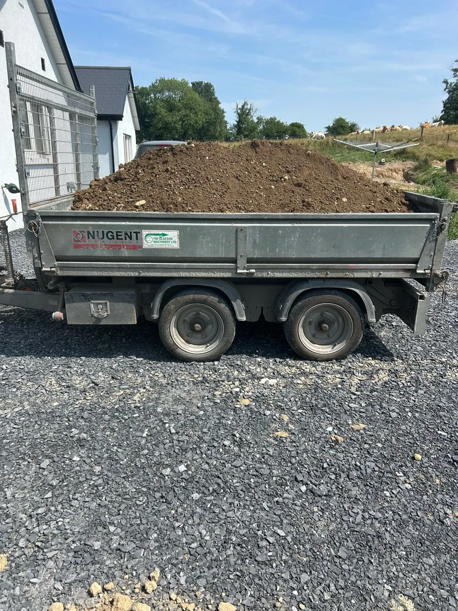 Top soil screened