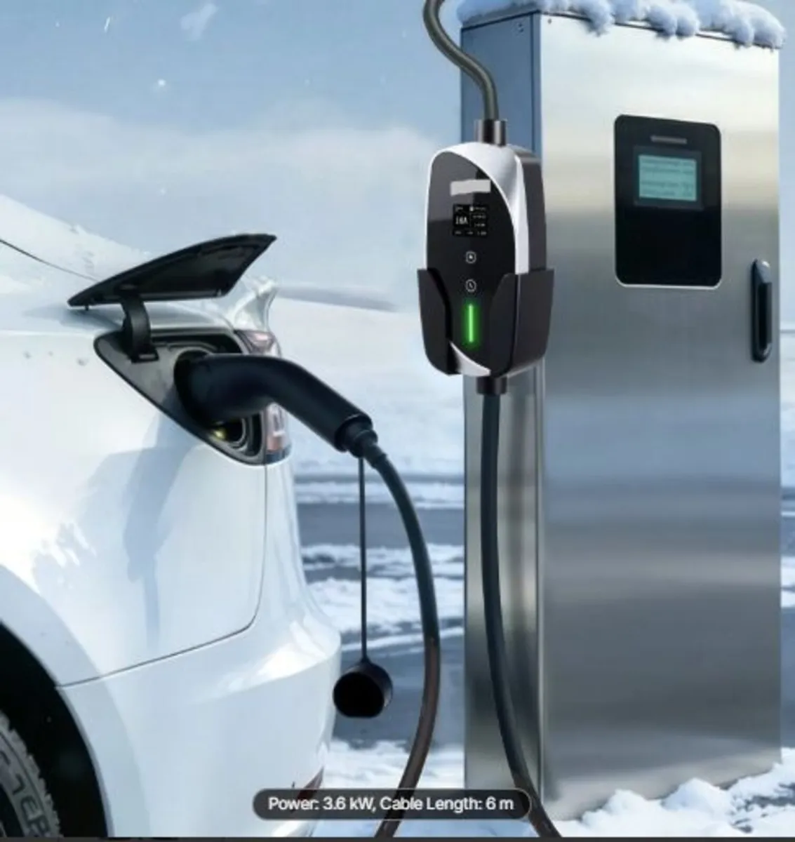 Mobile Wallbox, 3.6 kW 16A, Type 2 Portable EV - Image 4