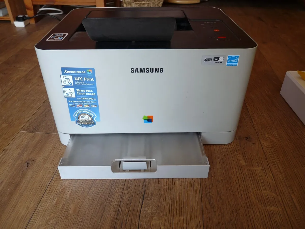 Samsung Colour Laser Printer C410w & Toner - Image 1