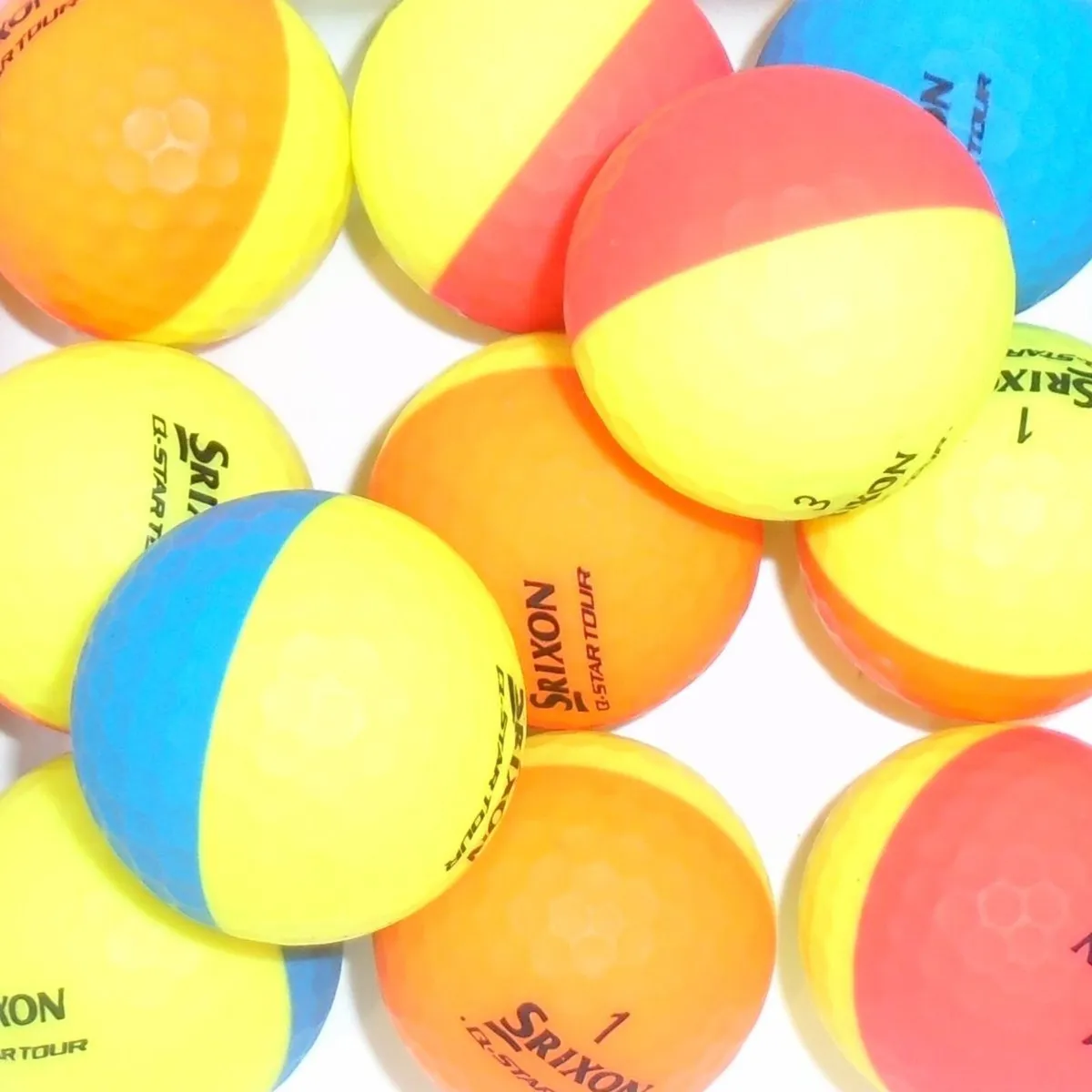 Srixon Q-Star Tour Divide Pearl/A Lake Balls - 11