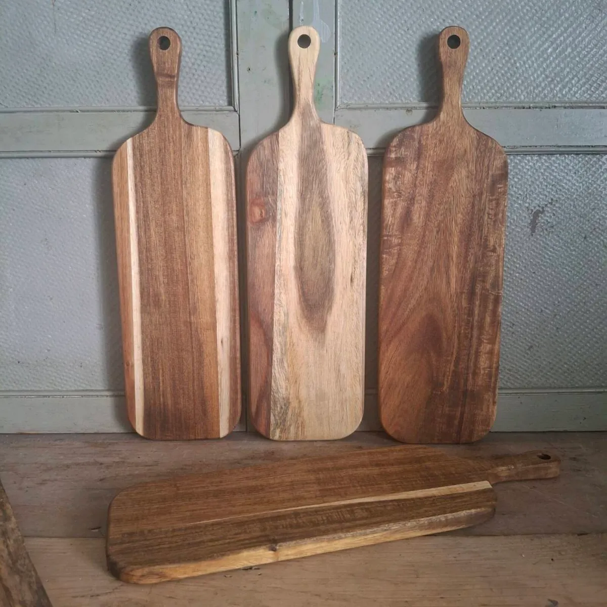 Acacia Wood Paddle Boards - Image 1