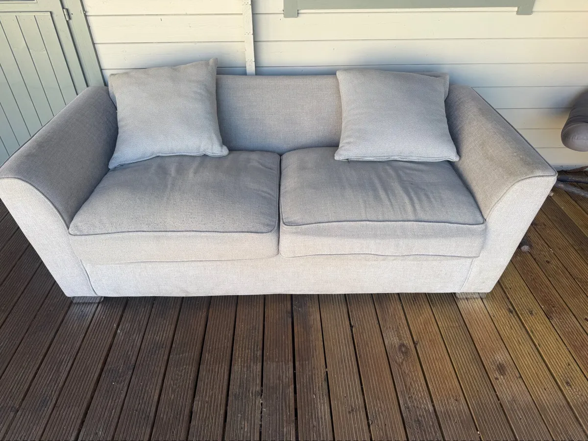 FREE — 2-Seater Grey Sofa (Collection Only) - Image 2