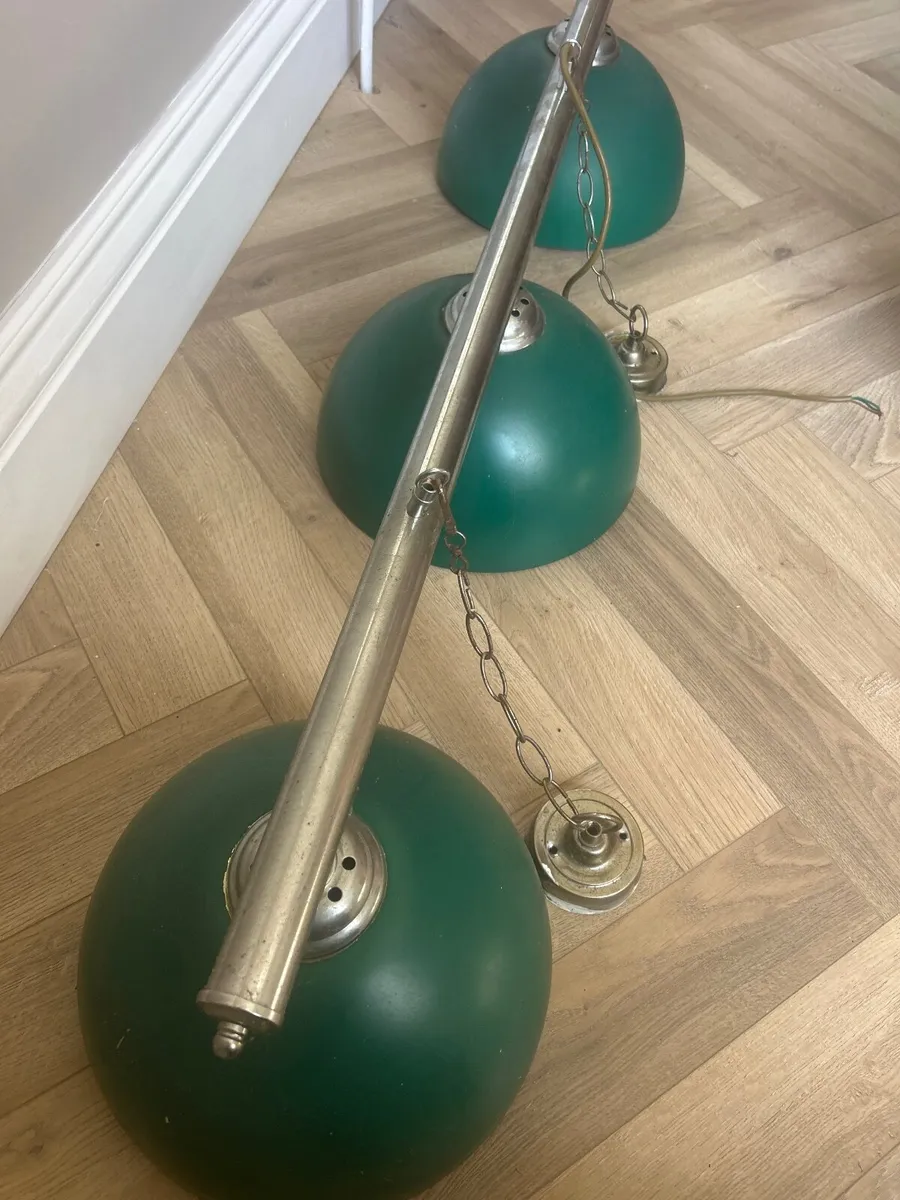 Pool table light fixture - Image 1