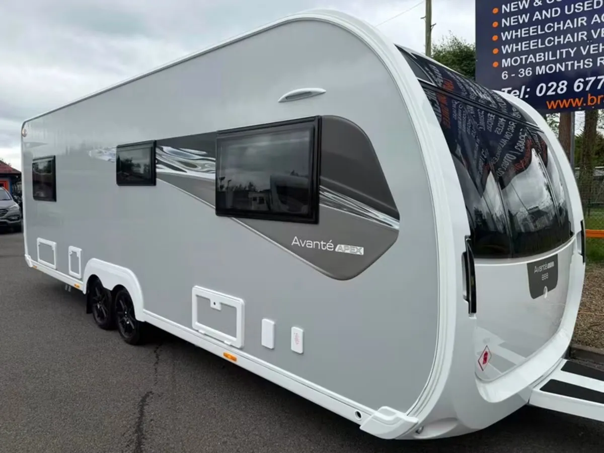 NEW ELDDIS APEX 840 6/7 BERTH HIGH SPEC CARAVAN - Image 1