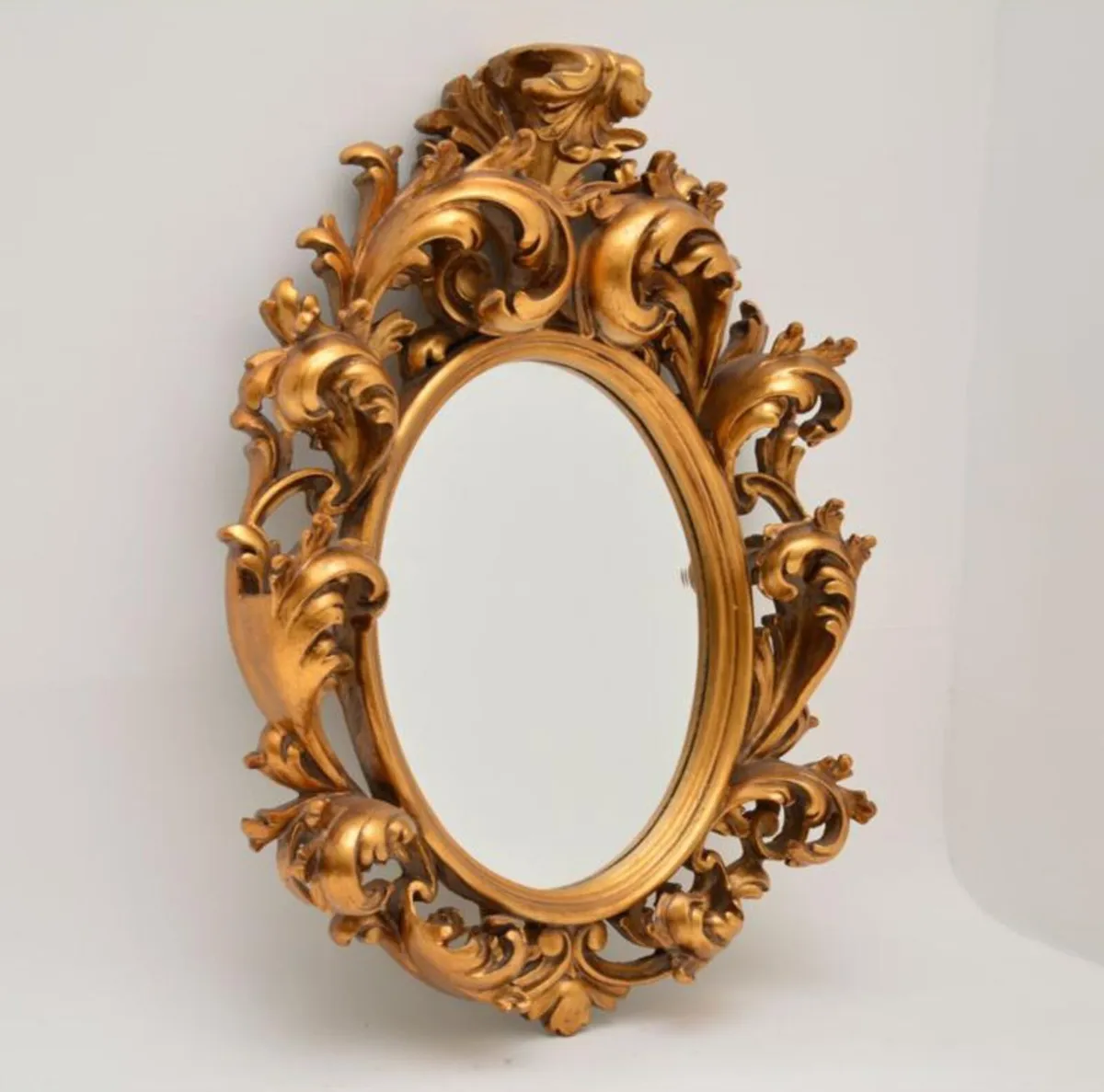 Vintage French Rococo Mirror - Image 1