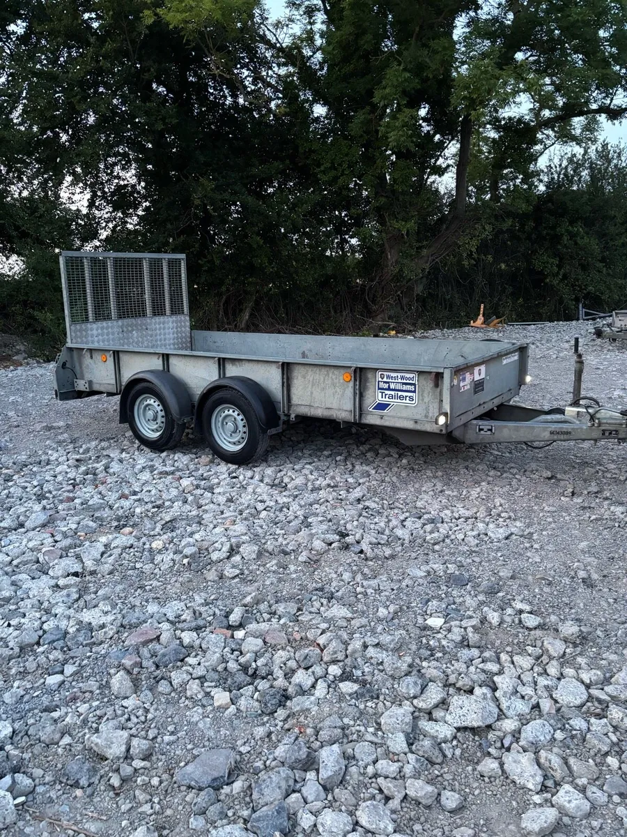 Ifor Williams 12x5’3 Plant Trailer - Image 1