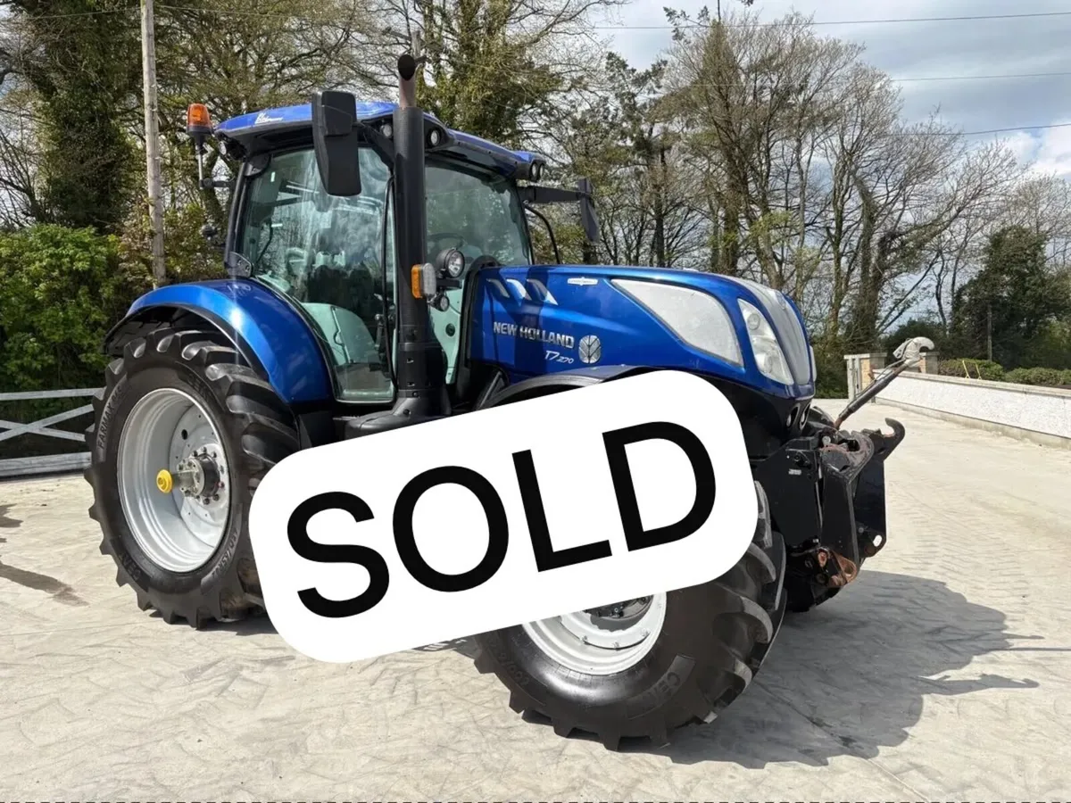 2021 New Holland T7.270 **Bluepower** - Image 1