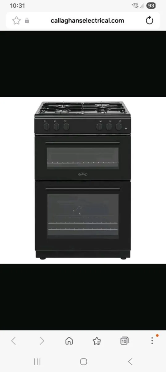 Belling Gas cooker - Image 2