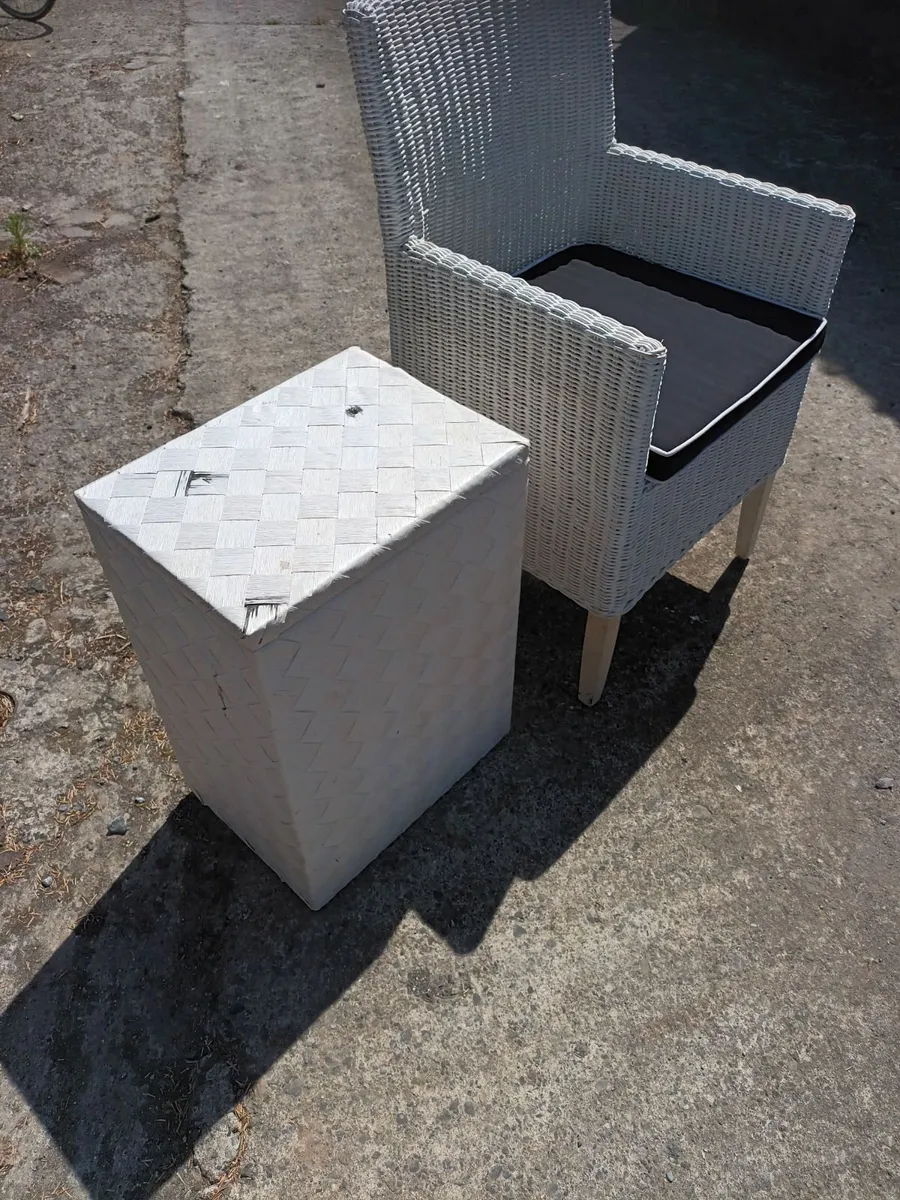 Bedroom chair and blanket box - Image 1