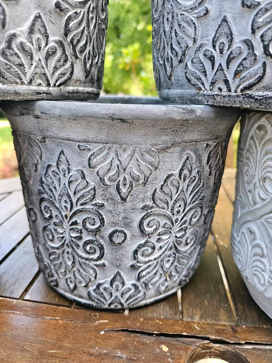 NEW Decorative garden/ pation plant pots - Image 3