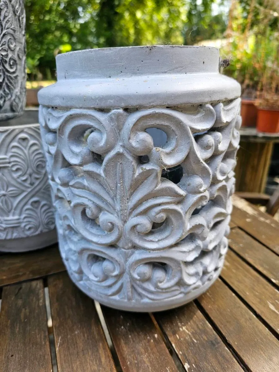 NEW Decorative garden/ pation plant pots - Image 4