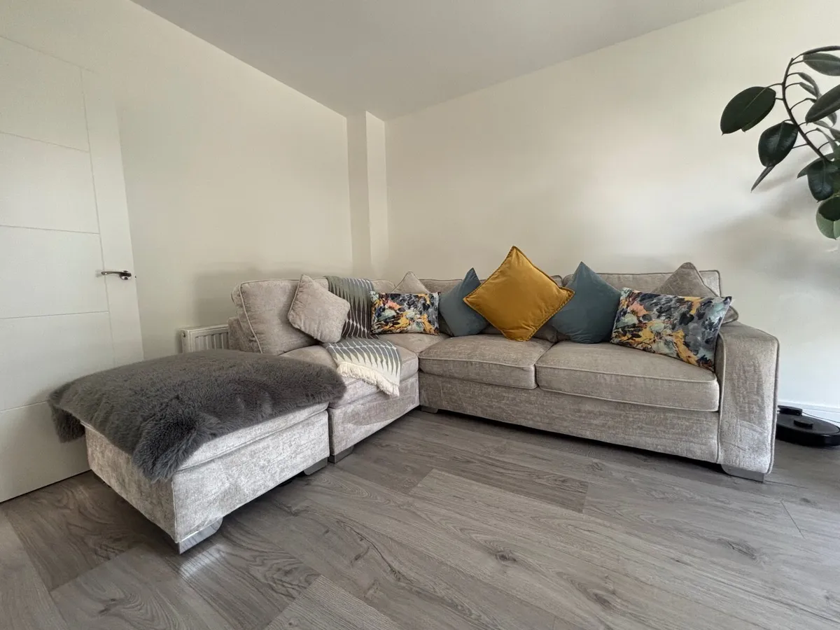 Grey Corner Sofa - Price is negotiable - Image 1